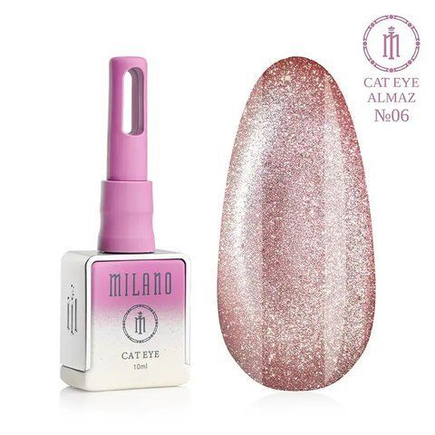 Гель-лак MILANO PREMIUM CAT EYE ALMAZ 06, 10 мл C-000011444 фото