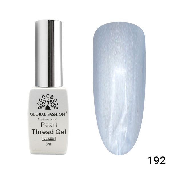 Гель-лак Global Fashion Pearl Thread 192, 8 мл 22824 фото