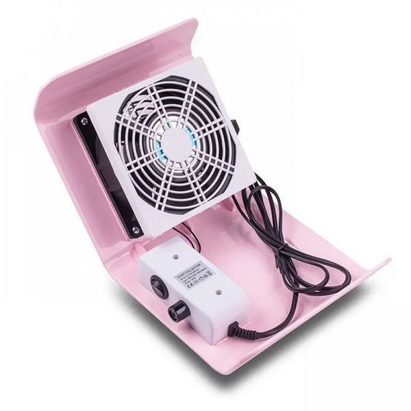 Вытяжка для маникюра SIMEI 858-2A 40W (розовая) SIM-858-2-40R фото