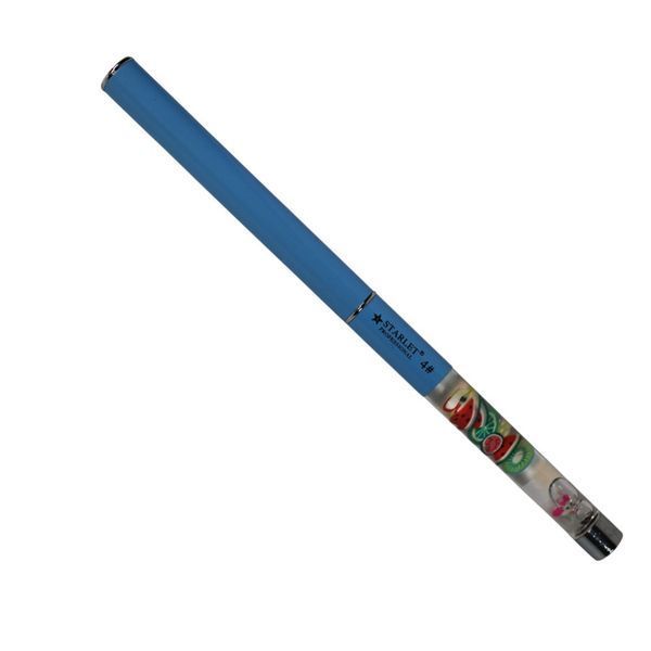 Кисть для гелю Starlet Professional Nail Art Brushes з ковпачком блакитна #4 STB-NABL-04 фото