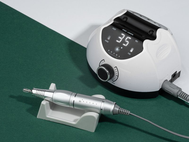 Фрезер для маникюра Bucos Nail Drill X4 PRO, 65 Вт, 35 000 об/мин, WHITE BUCOS-X4-W фото
