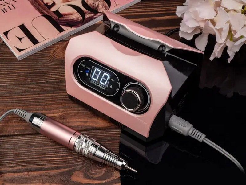 Фрезер для нігтів ZS-717 PRO PINK 65 Вт, 45 000 об/хв ZS-717-65-45-p фото