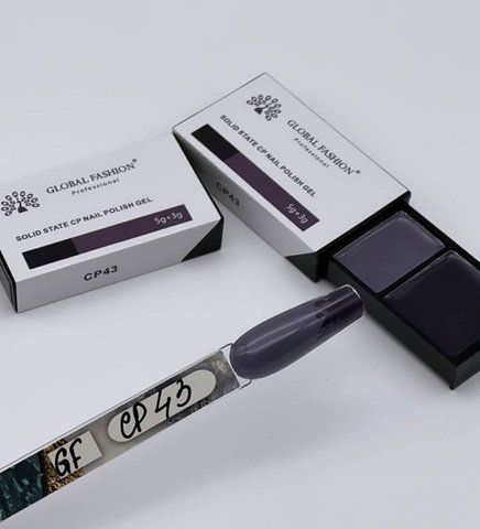 Твердий гель-лак Global Fashion Solid State CP Nail Polish Gel #CP43 GF-CP-43 фото
