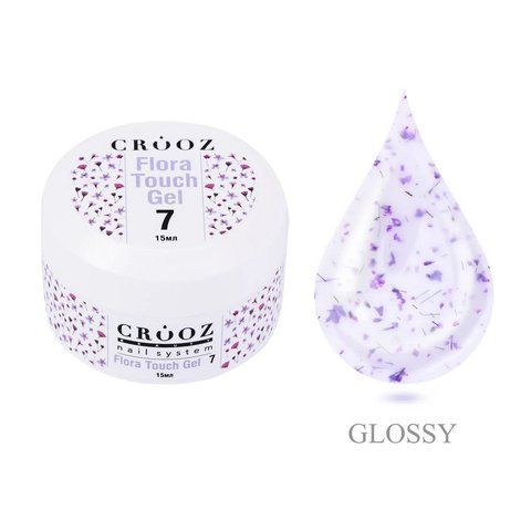 Гель для наращивания CROOZ BUILDER FLORA TOUCH GEL #7, 15 мл CR-FTOUCH-07 фото