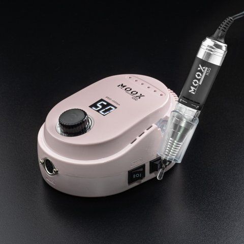 Фрезер для маникюра и педикюра MOOX X550, 50000 об/мин, 70W, Розовый Moox-550-R фото