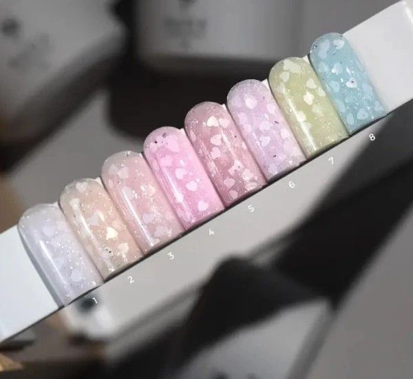 Гель для нарощування SAGA Professional Builder Gel Heart #04, 15 мл SAGA-HBG-04 фото