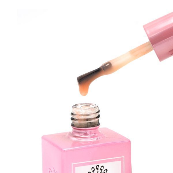 Каучукова база для гель-лаку френч Global Fashion Rubber Base Coat French, 15 мл 02 8096 фото