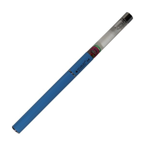 Кисть для геля Starlet Professional Nail Art Brushes с колпачком голубая #6 STB-NABL-06 фото