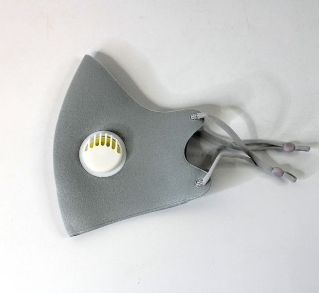 Маска захисна багаторазова Fashion Mask N, сіра MASK-FN-G фото
