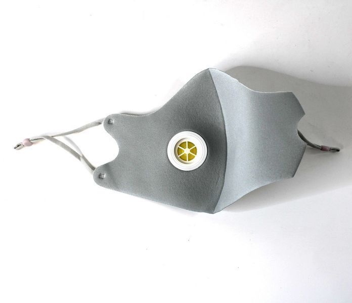 Маска захисна багаторазова Fashion Mask N, сіра MASK-FN-G фото