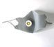 Маска захисна багаторазова Fashion Mask N, сіра MASK-FN-G фото 4
