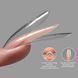 Двойные формы для наращивания Global Fashion SANDWICH Dual Nail Form, Миндаль, 15 размеров, 240 шт 26784 фото 3