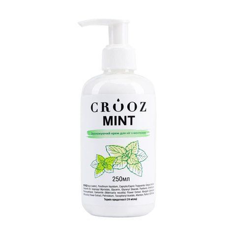 Зволожуючий крем для ніг CROOZ MINT, 250 мл CR-PED-250 фото
