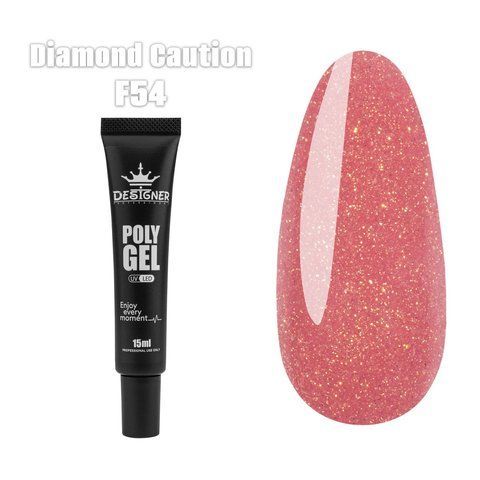 Полігель Designer Professional Polygel F54, 15 мл DP-POL15-F54 фото