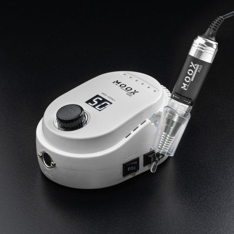 Фрезер для манікюру та педикюру MOOX X550 50000 об/хв 70W Білий Moox-550-W фото