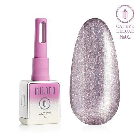 Гель-лак MILANO PREMIUM CAT EYE DELUXE 02, 10 мл C-000011446 фото