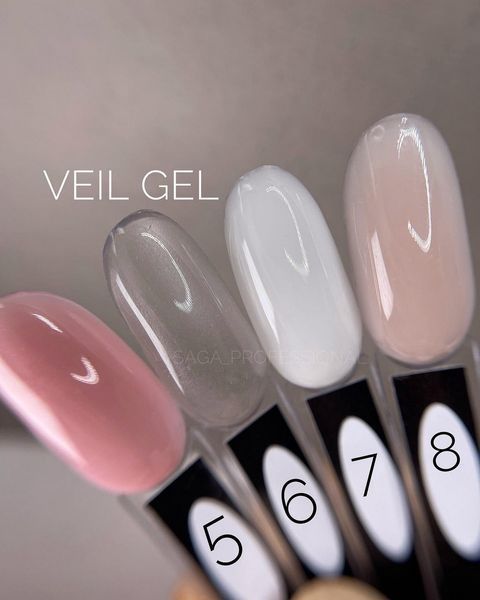Гель для наращивания SAGA Builder Gel Veil #9, 30 мл SG-BLD-VEIL30-09 фото