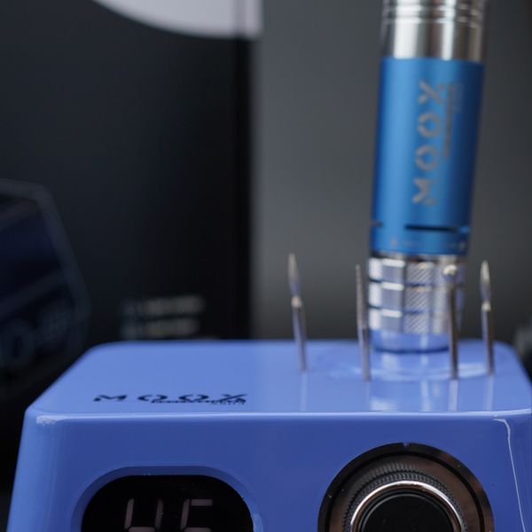 Фрезер для маникюра и педикюра MOOX X503, 45 000 об/мин, 70 W, Sky blue Moox-503-SB фото