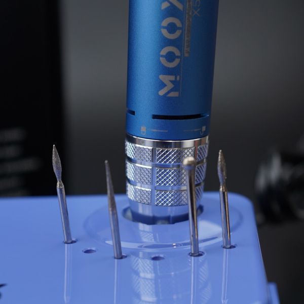 Фрезер для маникюра и педикюра MOOX X503, 45 000 об/мин, 70 W, Sky blue Moox-503-SB фото