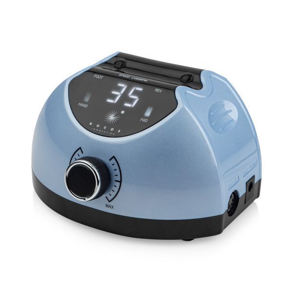 Фрезер для манікюру Bucos Nail Drill X4 PRO, 65 Вт, 35 000 об/хв, BLUE OCEAN BUCOS-X4-BO фото
