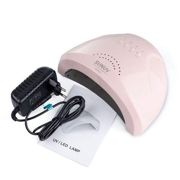 LED+UV лампа SUNUV SUN1 48W Pink для манікюру (Оригінал) SUN-1-P фото
