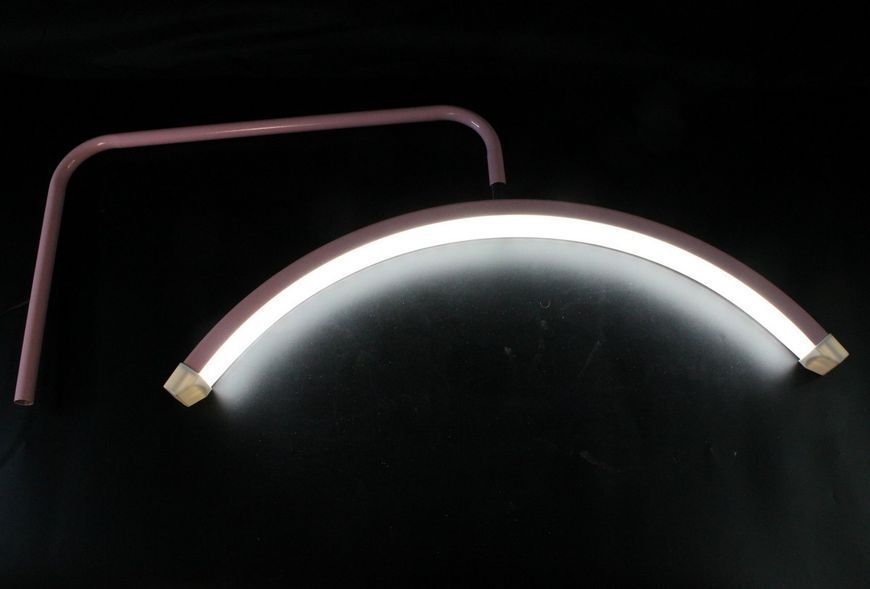 Безтіньова настільна лампа на струбцині LED MOON HD-M6X-36 (SP-006), 36 Вт, Рожева HD-M6X-36-P фото