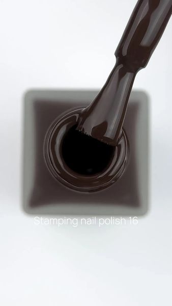 Лак для стемпінгу CROOZ Shine Stamping Nail Polish #16, 6 мл CR-SH-ST-16 фото