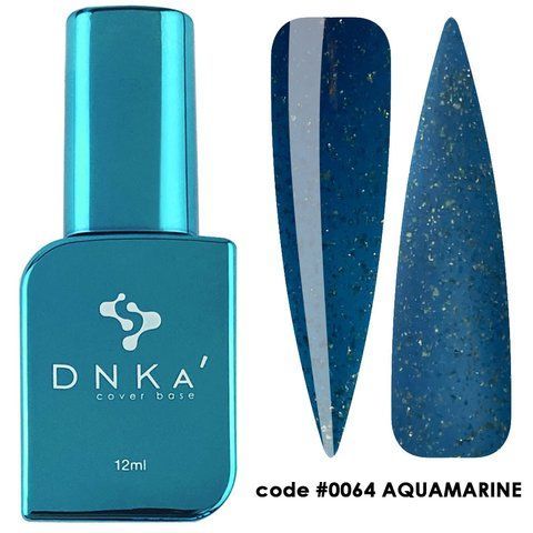Универсальная камуфлирующая база DNKa&rsquo; Cover Base #064, Aquamarine, 12 мл DN-064 фото