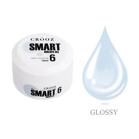 Гель для нарощування та зміцнення нігтів Crooz Smart Builder Gel #6, 15 мл CR-SBG-15-06 фото