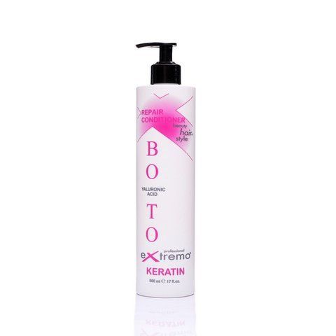 Кондиционер EXTREMO BOTOX KERATIN для поврежденных волос, 500 мл EX431 фото