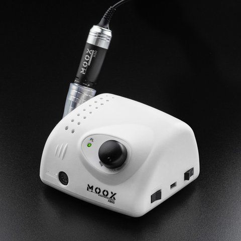 Фрезер для манікюру та педикюру MOOX X 800 50 000 об/хв 70 W Білий Moox-800-W фото