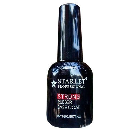 Каучуковое базовое покрытие Starlet Professional Strong Rubber Base Coat, 15 мл ST-STRBCOAT-15 фото