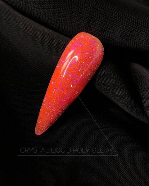 Рідкий полігель CROOZ LIQUID POLYGEL CRYSTAL #5, 15 мл CR-LPC-05 фото