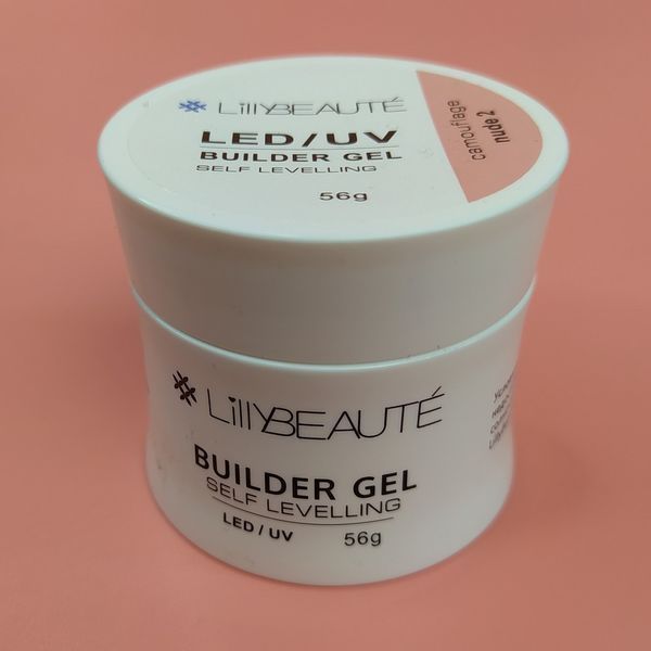 Гель для нарощування нігтів Lilly Beaute LED/UV Builder Gel Camouflage Nude 2, 56 g LB-GEL-NU2 фото