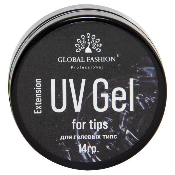 Гель для гелевых типс Extension UV Gel, прозрачный, 14 г GF-GTP-14 фото