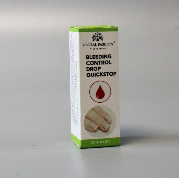 Кровоостанавливающее средство Global Fashion Bleeding Control Drop Quickstop, Green, 15 мл 25142-G фото