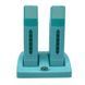 Воскоплав касетний GLOBAL FASHION на 2 касети, квадратний м'ятний VP02-MINT фото 1