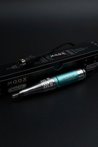 Змінна ручка для фрезера MOOX X45 35-45 тис. об/хв, Cyan Moox-45-C фото