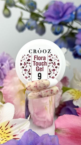 Гель для нарощування CROOZ BUILDER FLORA TOUCH GEL #9, 15 мл CR-FTOUCH-09 фото