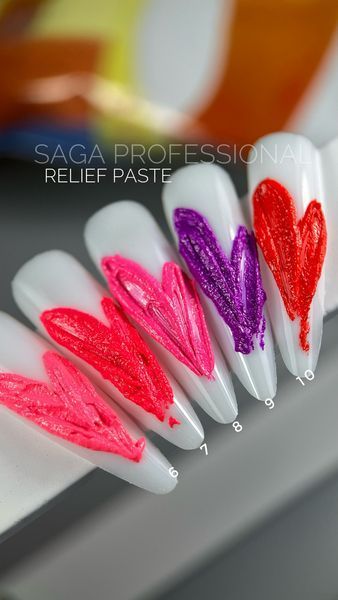 Гель-паста для дизайна ногтей SAGA Professional Relief Paste #13, 5 мл SG-PASR-13 фото