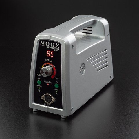 Фрезер для маникюра и педикюра MOOX X 801, 55&nbsp;000 об/мин, 80 W, Серебристый Moox-801-A фото