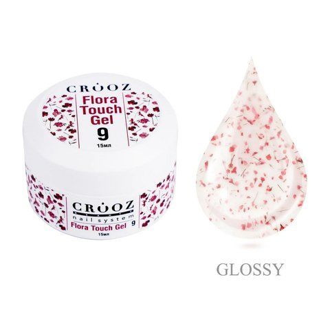 Гель для наращивания CROOZ BUILDER FLORA TOUCH GEL #9, 15 мл CR-FTOUCH-09 фото
