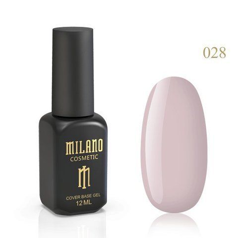 Цветная каучуковая база MILANO Cover Base #28, 12 мл C-000001004 фото