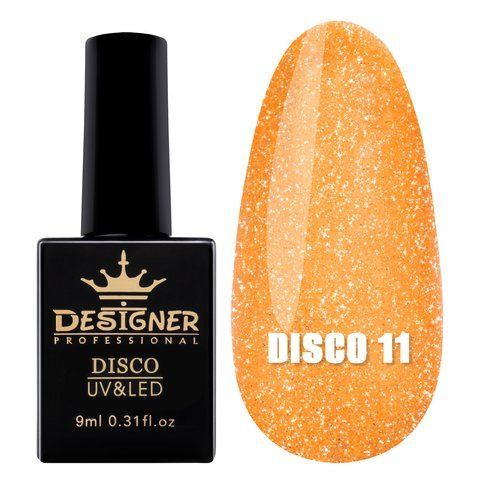 Гель-лак Designer Professional Disco Gel Polish, 9 мл, 11 DP-DGP-11 фото