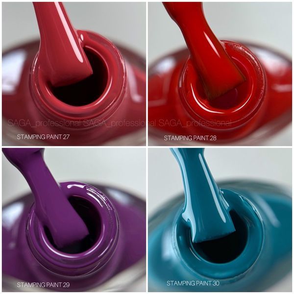 Лак для стемпінгу SAGA Professional Stamping paint #30, 8 мл SAGA-STPNT-30 фото