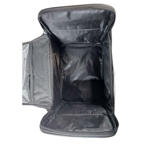 Кейс для мастера маникюра Gloris 30 x 22 х 27 см (большое отделение + 4 слота), тканевый , Черный Case-3022-BB фото