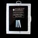 Верхние формы для наращивания ногтей Starlet Professional Acrygel, квадрат, с разметкой, 120 шт. ST-VF-SQ-120 фото 1
