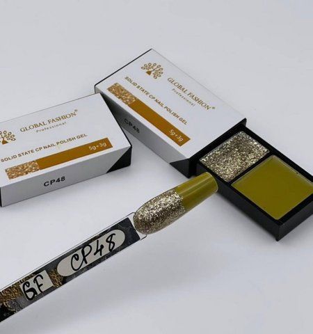 Твердий гель-лак Global Fashion Solid State CP Nail Polish Gel #CP48 GF-CP-48 фото