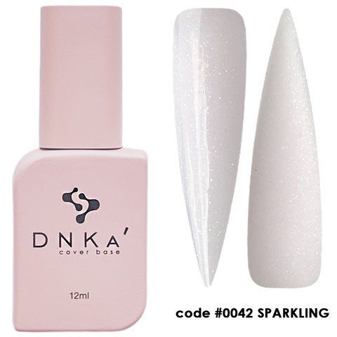 Универсальная камуфлирующая база DNKa&rsquo; Cover Base #042, Sparkling, 12 мл DN-042 фото