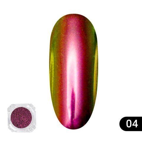 Втирка для ногтей Global Fashion Chameleon Powder FIne 04 GFCPF-04 фото
